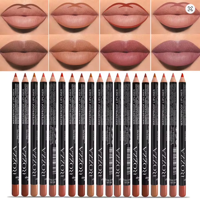 14 Color Nude Matte Lipstick Pencil Long-lasting Waterproof Lip Pencil High Pigmented Lip Liner Lip Makeup Tool