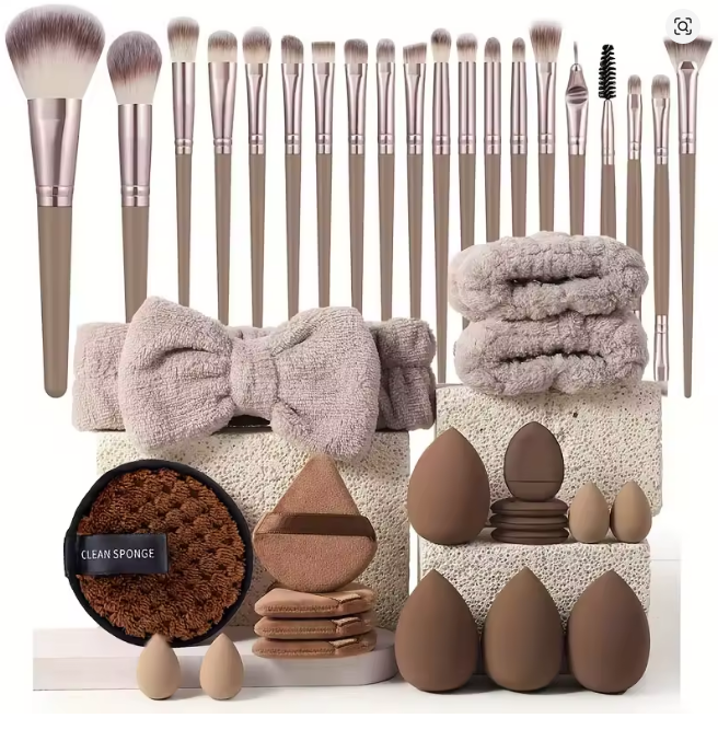 Professional Makeup Brush Set with 20/40 Tools, Various Specifications Available