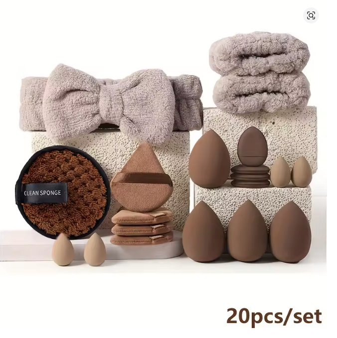 Professional Makeup Brush Set with 20/40 Tools, Various Specifications Available