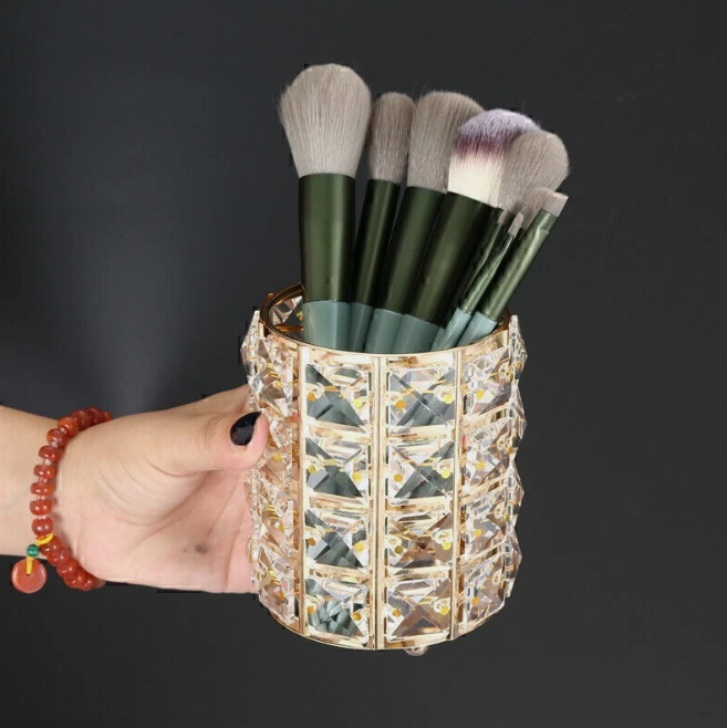 13PCS Professional Makeup Brush Set with Bag – Soft Foundation, Eyeshadow, Blush & Beauty Brushes for Women