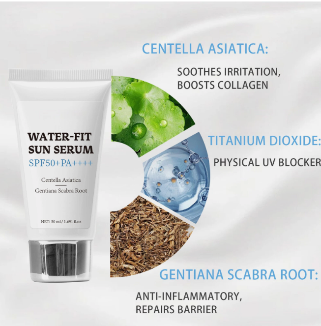 50ML Sunscreen Moisturizer Hydrate Sunscreen Ultra Violet Protection Sun Cream