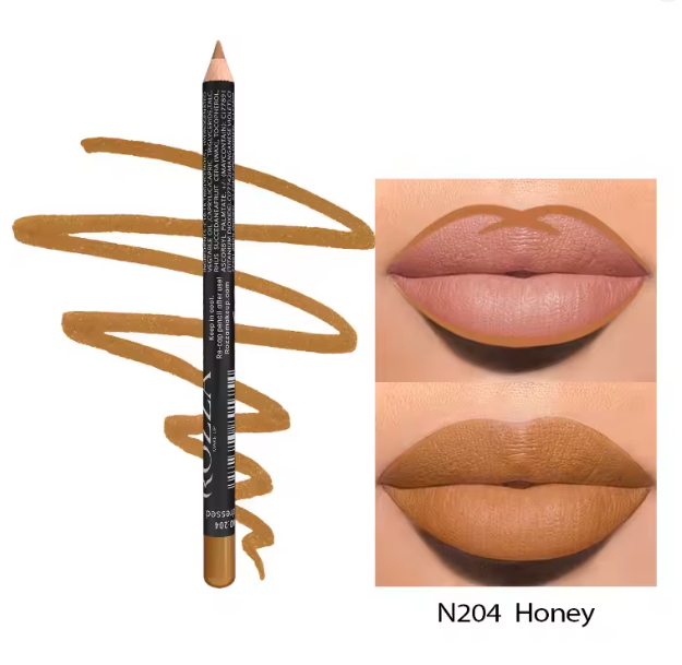 14 Color Nude Matte Lipstick Pencil Long-lasting Waterproof Lip Pencil High Pigmented Lip Liner Lip Makeup Tool