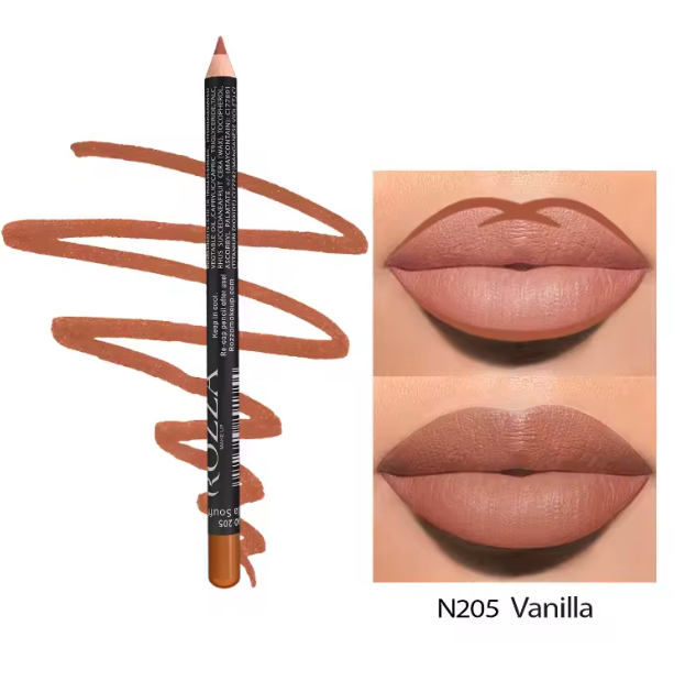 14 Color Nude Matte Lipstick Pencil Long-lasting Waterproof Lip Pencil High Pigmented Lip Liner Lip Makeup Tool
